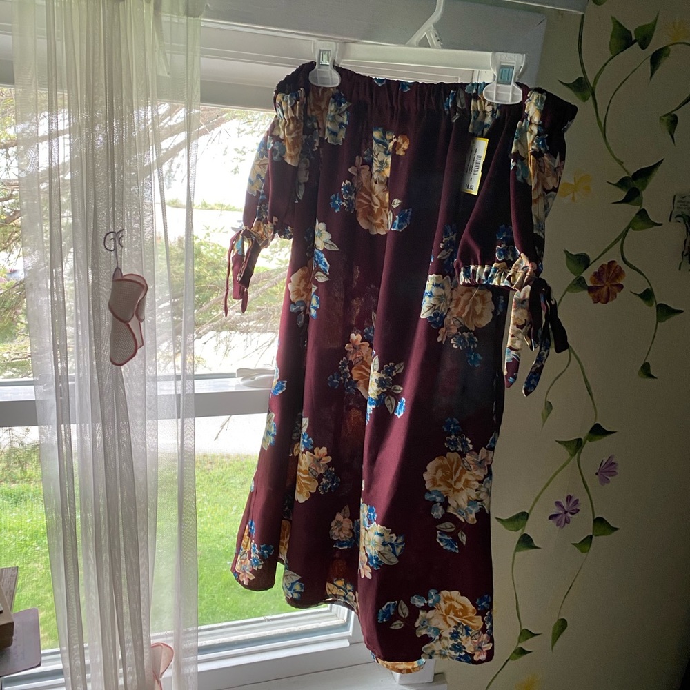 ❗️❗️colorful floral dress ❗️❗️